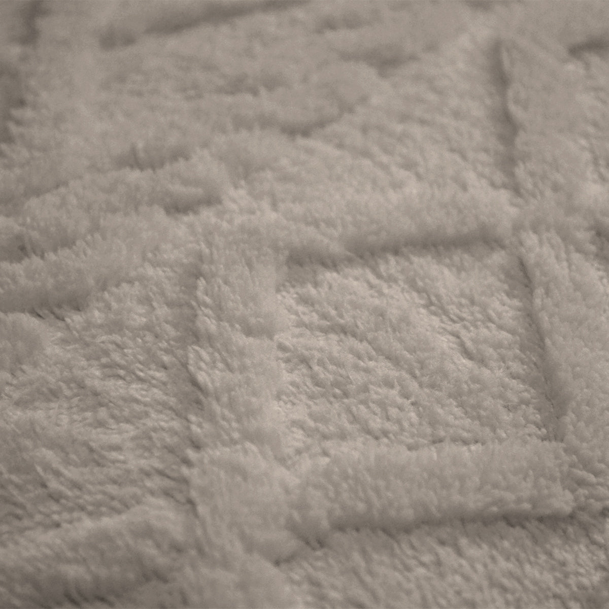 Dekbedovertrek Set Jacquard Teddy Stone