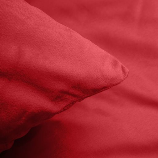 Dekbedovertrek set - Velvet Lava Red