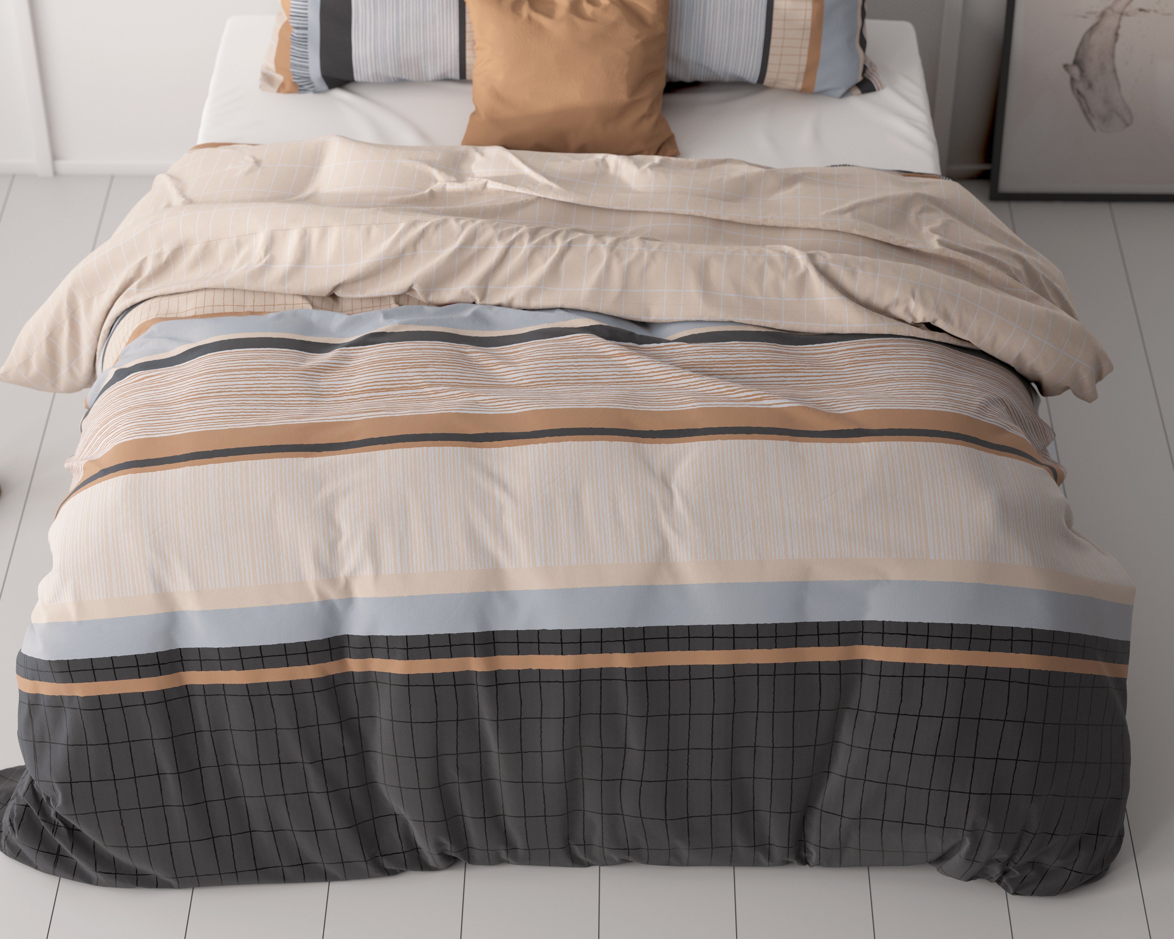 Dekbedovertrekset Darina Multi