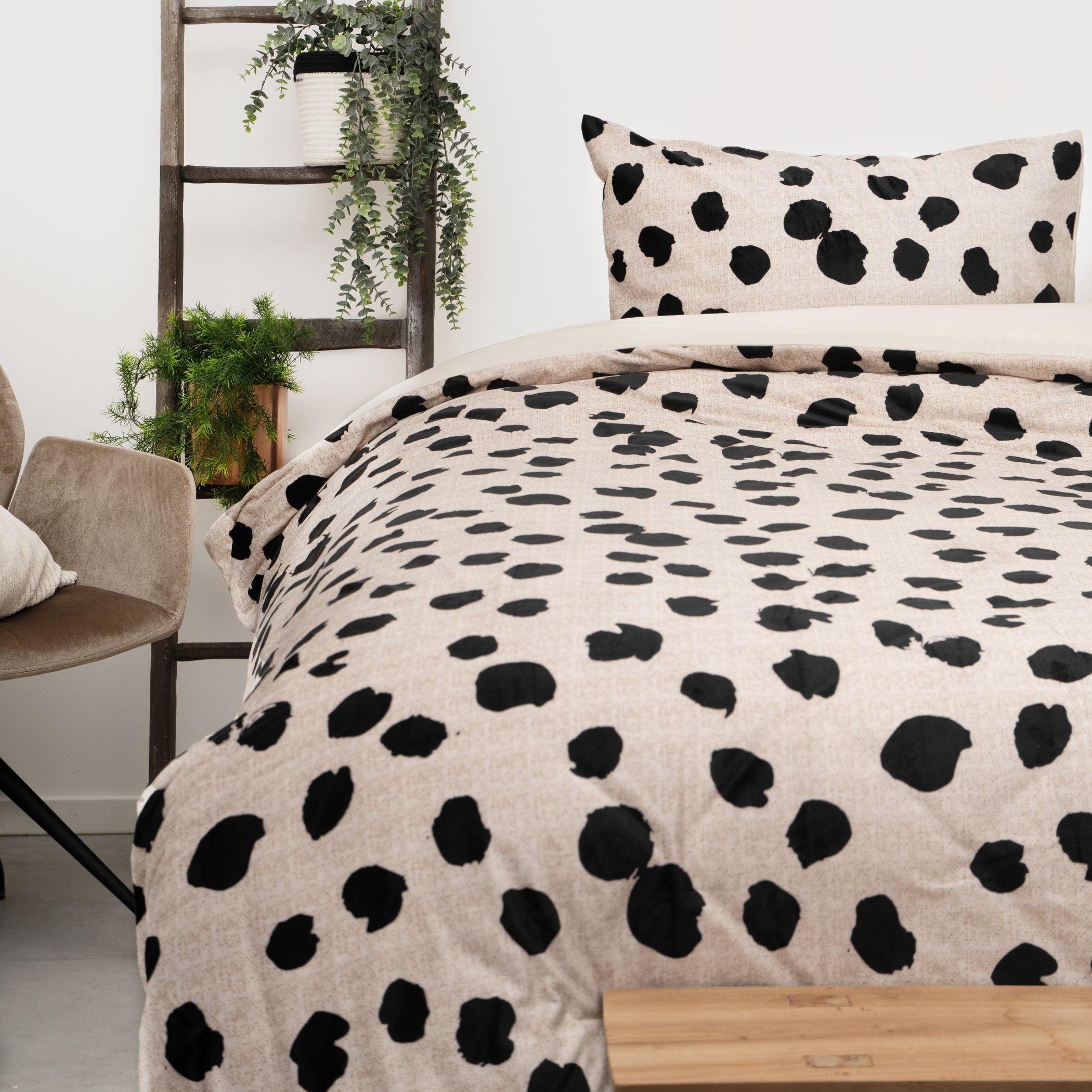 Dekbedovertrek met slopen - Velvet™ Stip