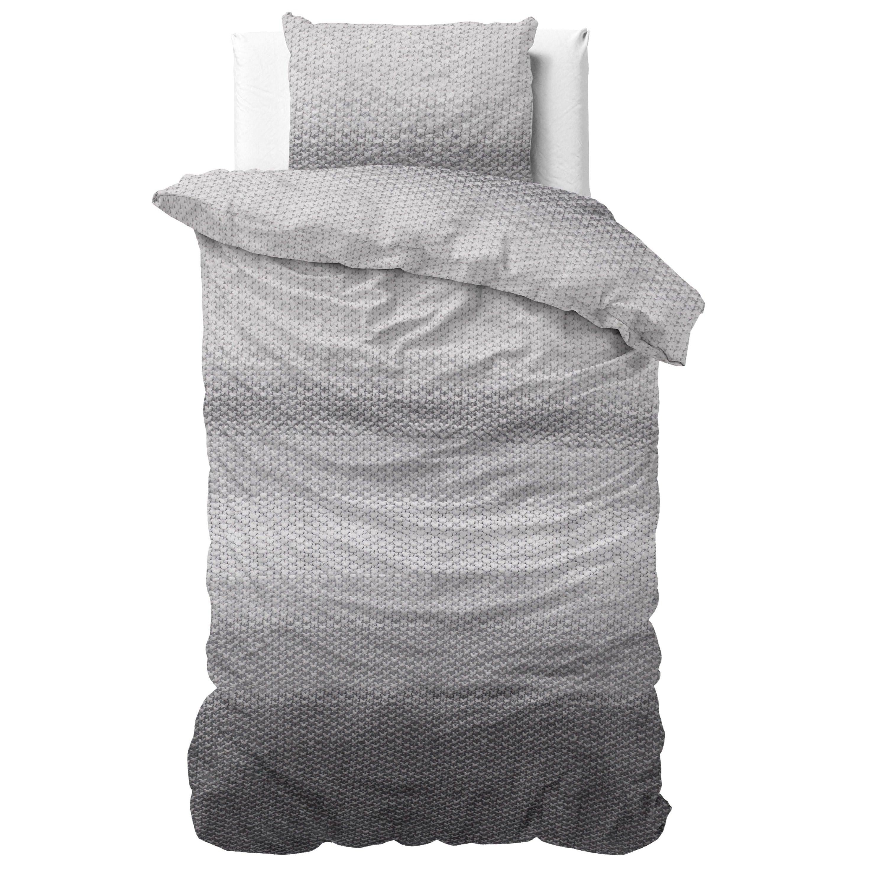 Dekbedovertrek met slopen - Flanel Tamar Grey - Y-NOT | be different