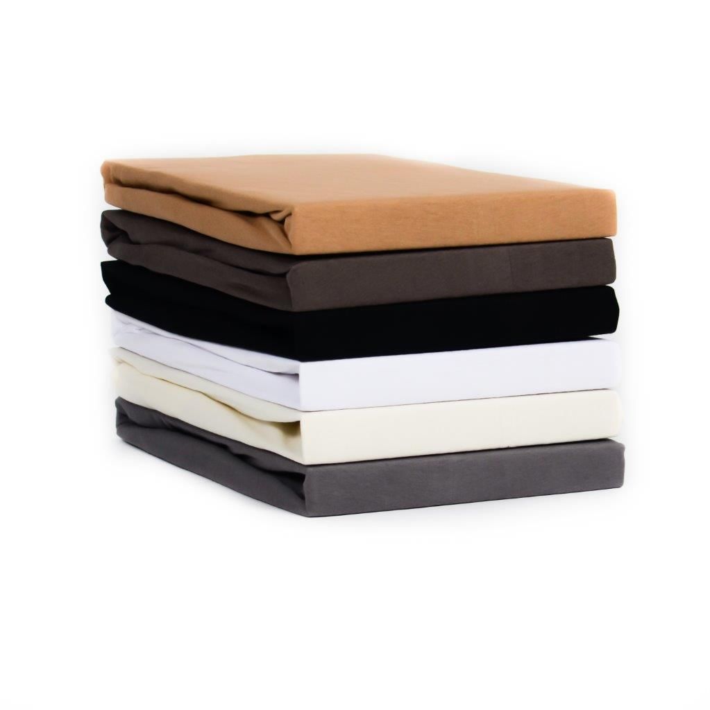 Matras Hoeslaken Jersey - Zwart