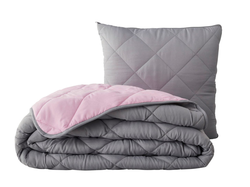 Magic Pillow - Grijs/Roze