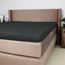 Topper Hoeslaken Luxe Dubbel Jersey Earl Grey