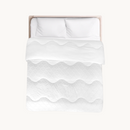 Dekbed Zonder Overtrek Japandi Curve White