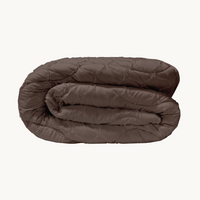 Dekbed Zonder Overtrek Japandi Curve Brown