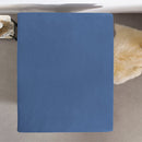 Matras Hoeslaken Jersey Blauw