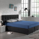 Matras Hoeslaken Jersey Blauw