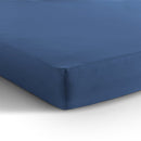 Matras Hoeslaken Jersey Blauw