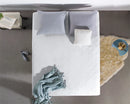 Matras Hoeslaken Dubbel Jersey Wit
