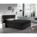 Matras Hoeslaken Dubbel Jersey Zwart