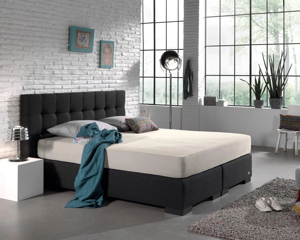 Matras Hoeslaken Dubbel Jersey Creme