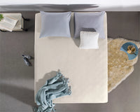 Matras Hoeslaken Dubbel Jersey Creme