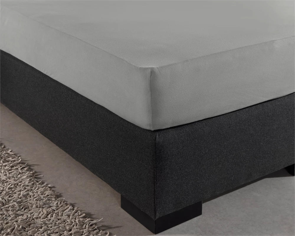 Matras Hoeslaken Dubbel Jersey Grijs
