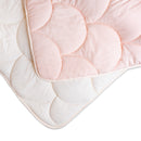 Dekbed Zonder Overtrek Mat Satijn Crème/pink