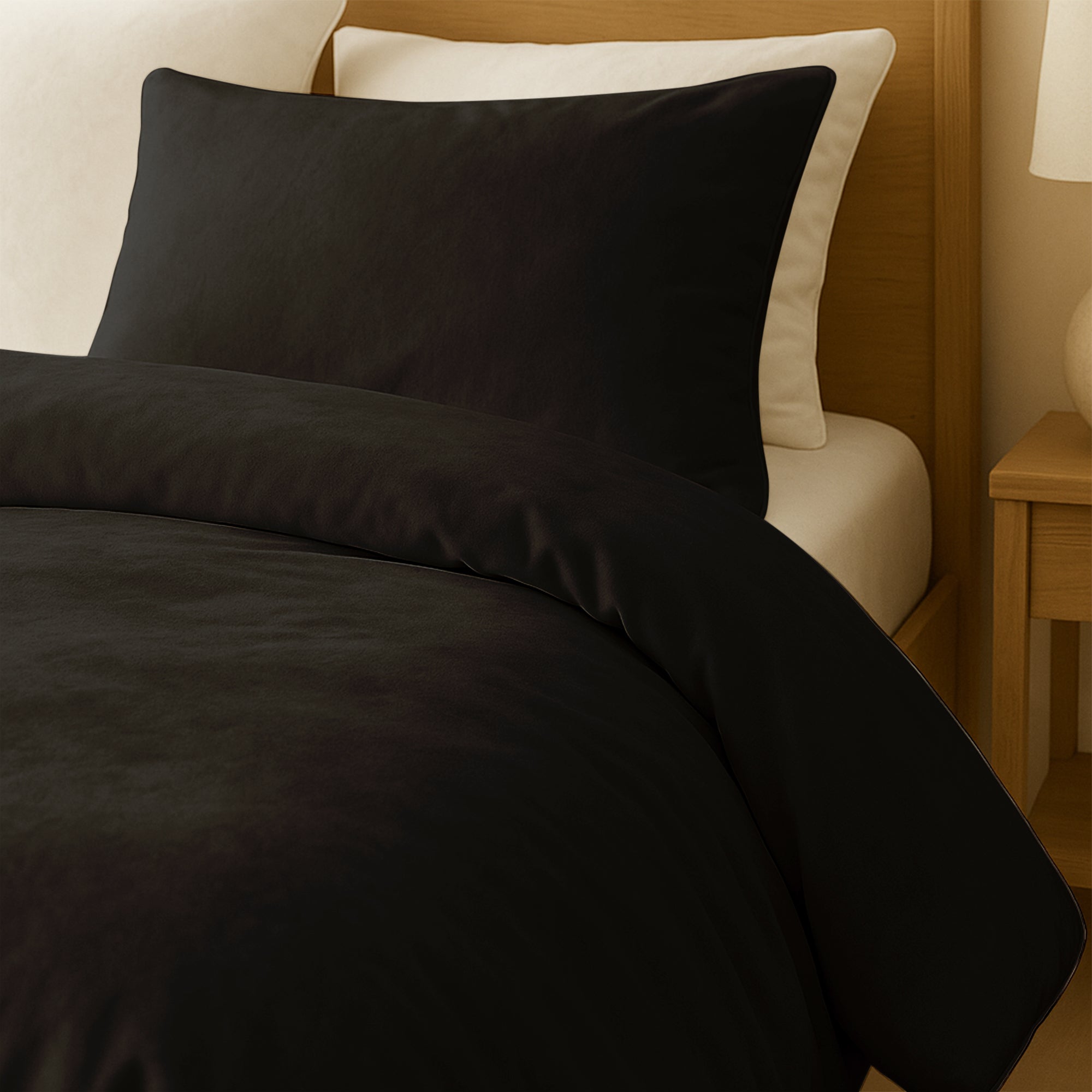 Dekbedovertrek Set Velvet Black
