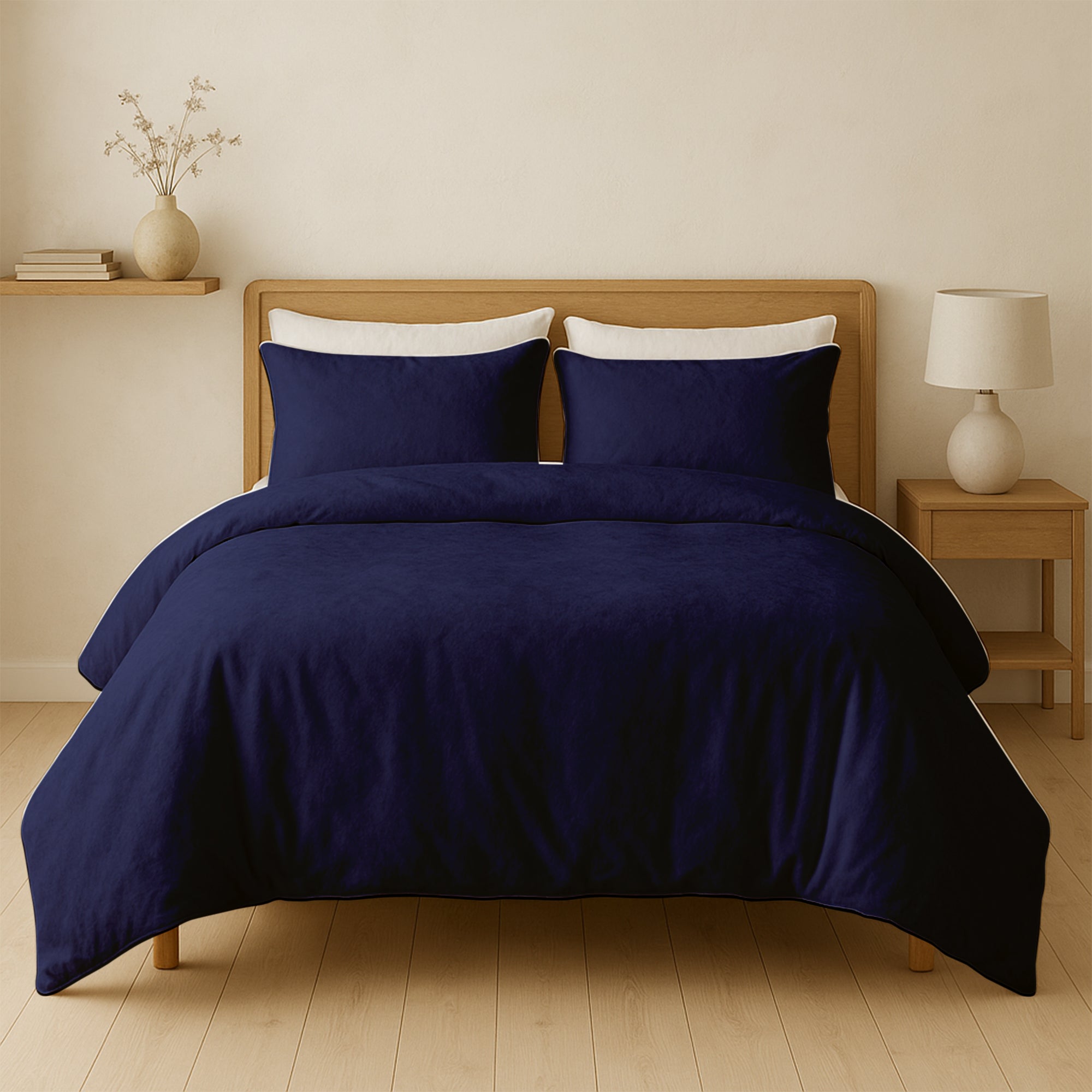 Dekbedovertrek Set Velvet Blue