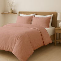 Dekbedovertrek Set Velvet Old pink