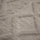 Dekbedovertrek Set Jacquard Teddy Stone