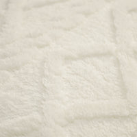 Dekbedovertrek Set Jacquard Teddy Whisper White