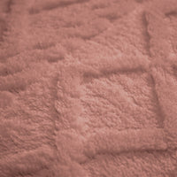 Dekbedovertrek Set Jacquard Teddy Peach