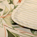 Dekbed Zonder Overtrek Microvezel Bedrukt - Floral Green