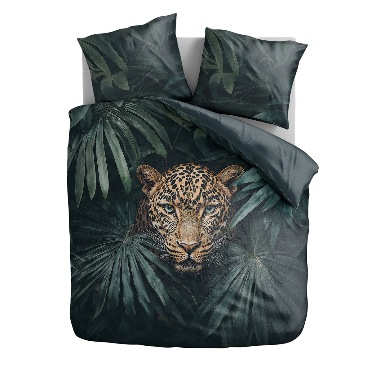 Dekbedovertrekset Jungle Majesty Leopard
