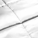 Dekbed Zonder Overtrek Satijn  Pearl White