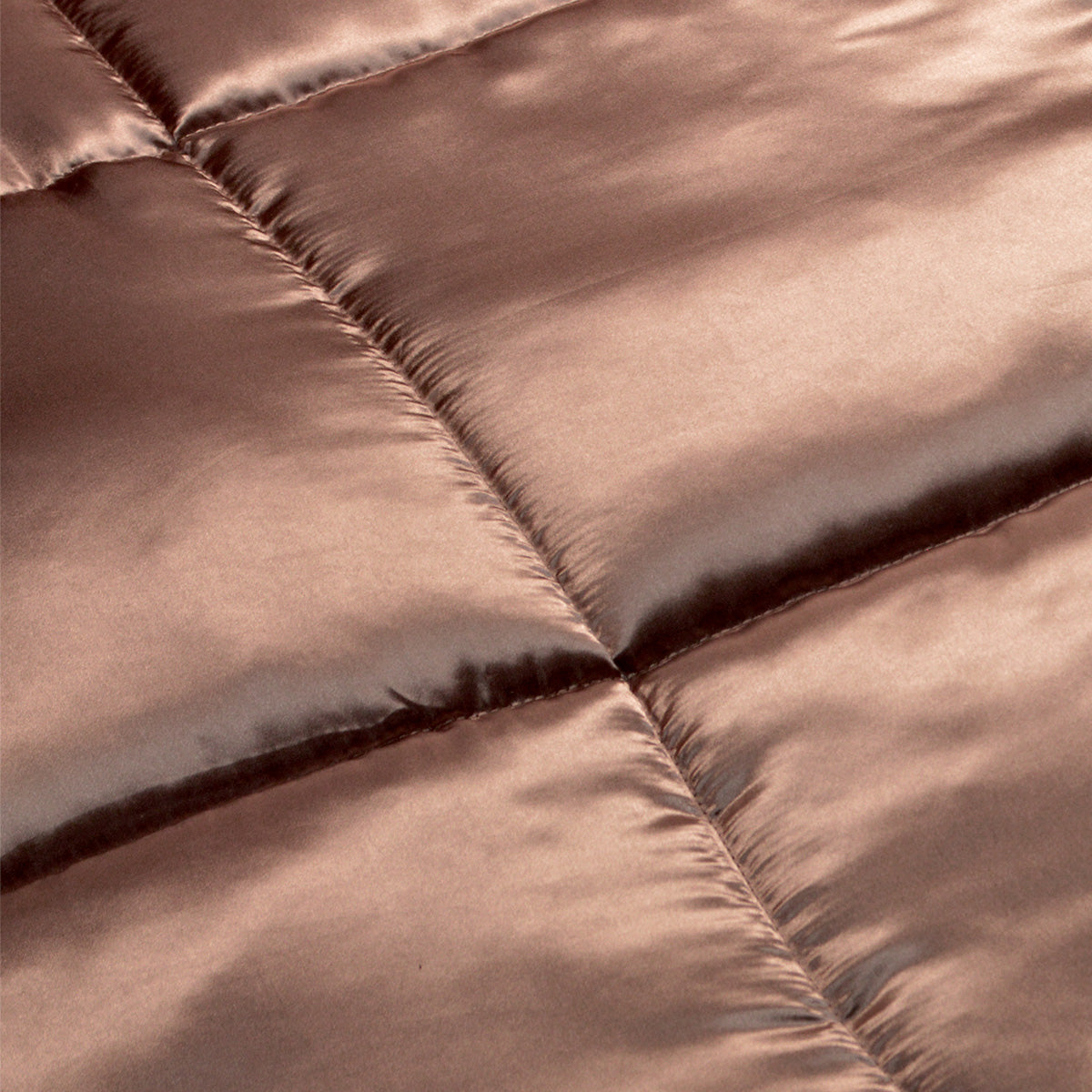 Dekbed Zonder Overtrek Satijn Dark Taupe
