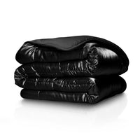 Dekbed Zonder Overtrek Satijn Jet Black
