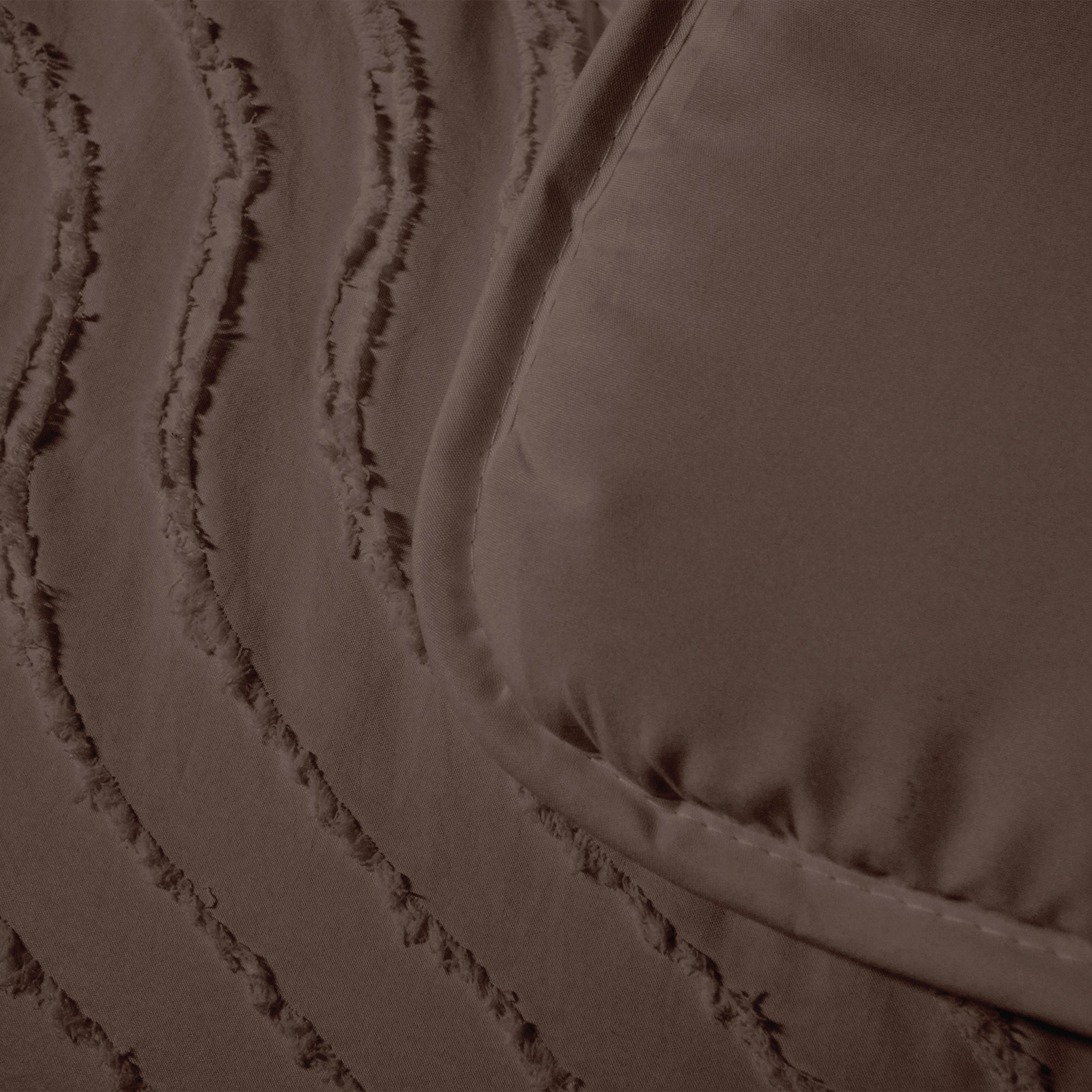 Dekbed Zonder Overtrek Japandi Curve Taupe