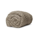Dekbed Zonder Overtrek Japandi Waves Taupe