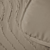 Dekbed Zonder Overtrek Japandi Waves Taupe