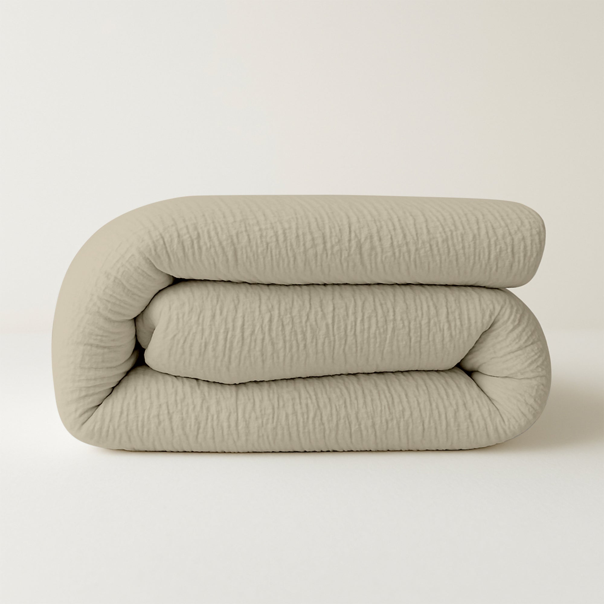 Dekbed Zonder Overtrek Micro Mousseline Zand