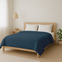 Dekbed Zonder Overtrek Micro Mousseline Petrol