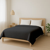 Dekbed Zonder Overtrek Micro Mousseline Antraciet