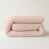 Dekbed Zonder Overtrek Micro Mousseline Roze