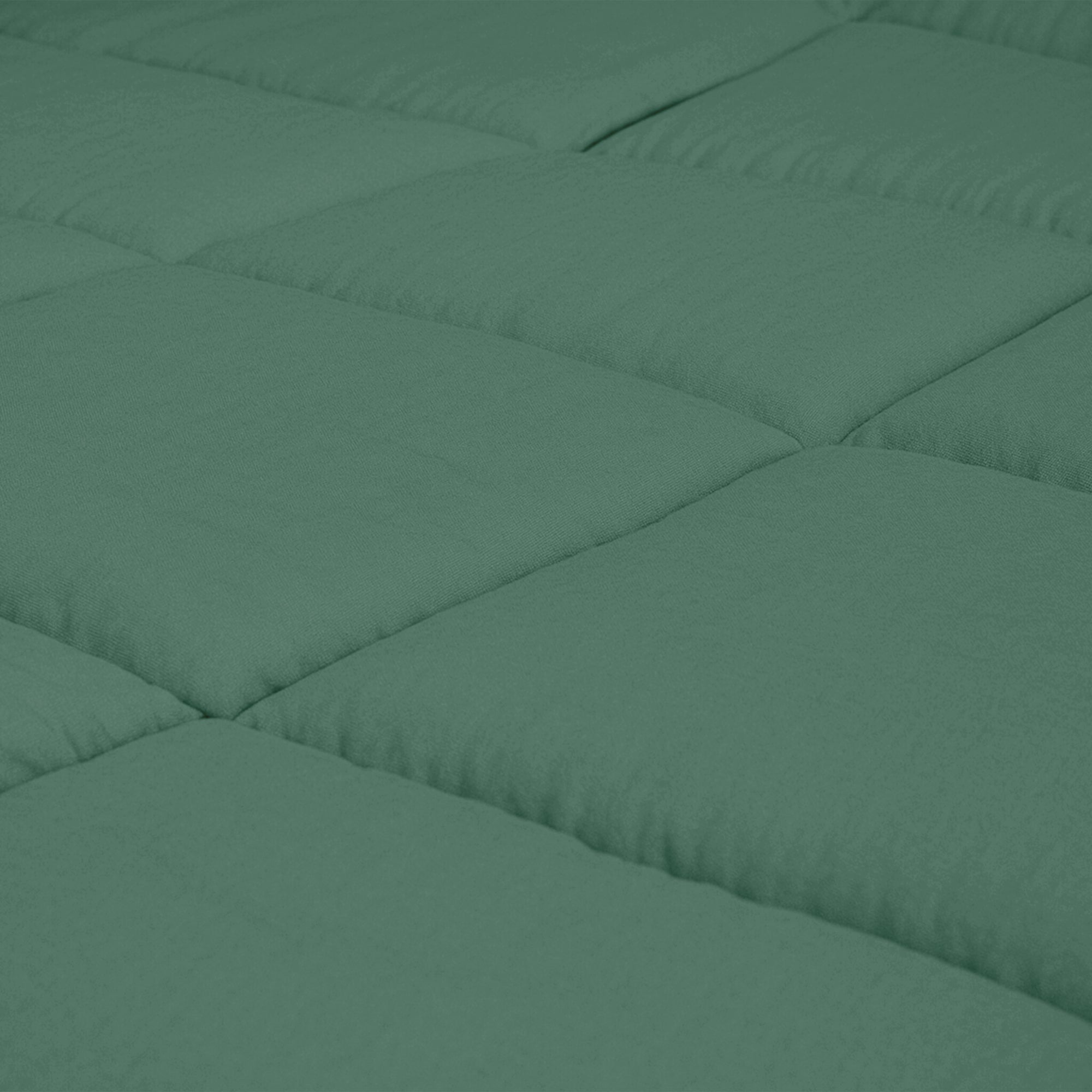 Dekbed Zonder Overtrek Stone Washed Groen