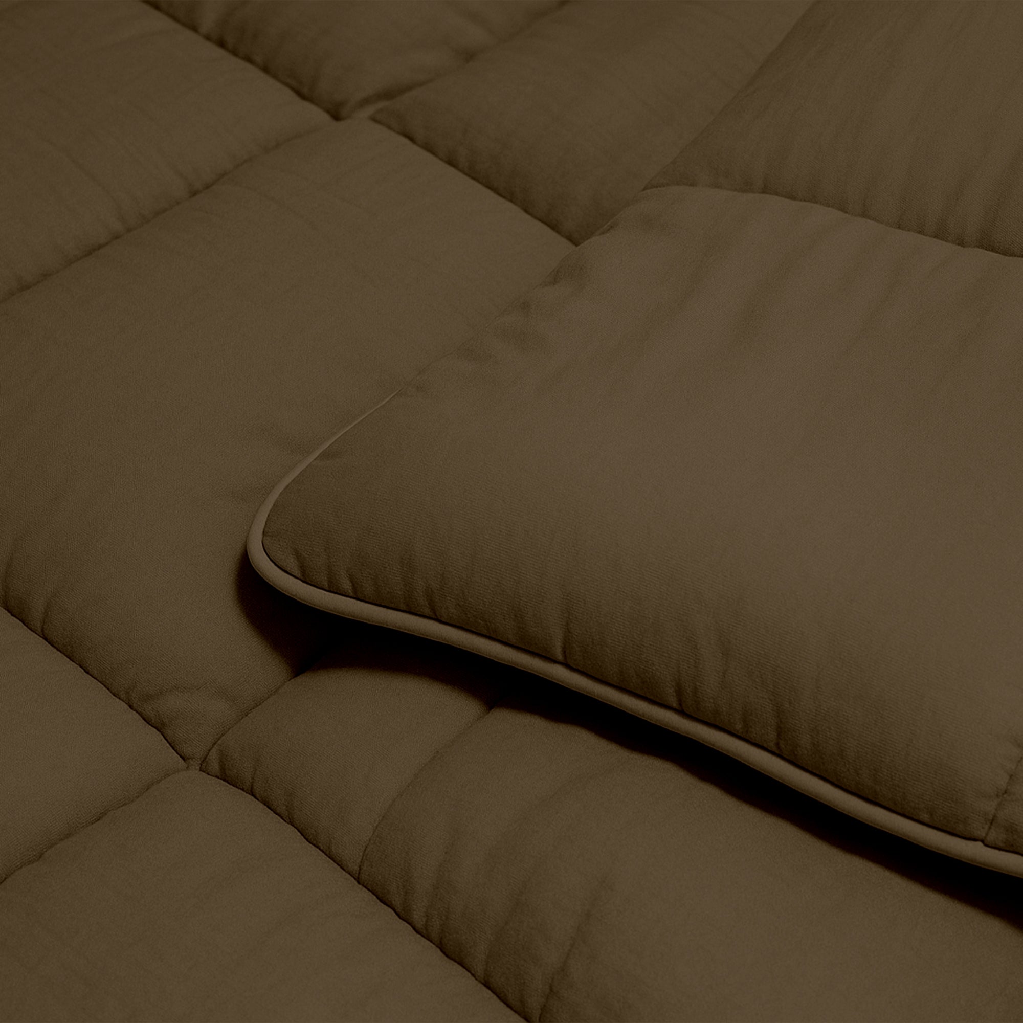 Dekbed Zonder Overtrek Stone Washed Taupe