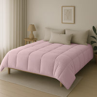 Dekbed Zonder Overtrek Stone Washed Roze
