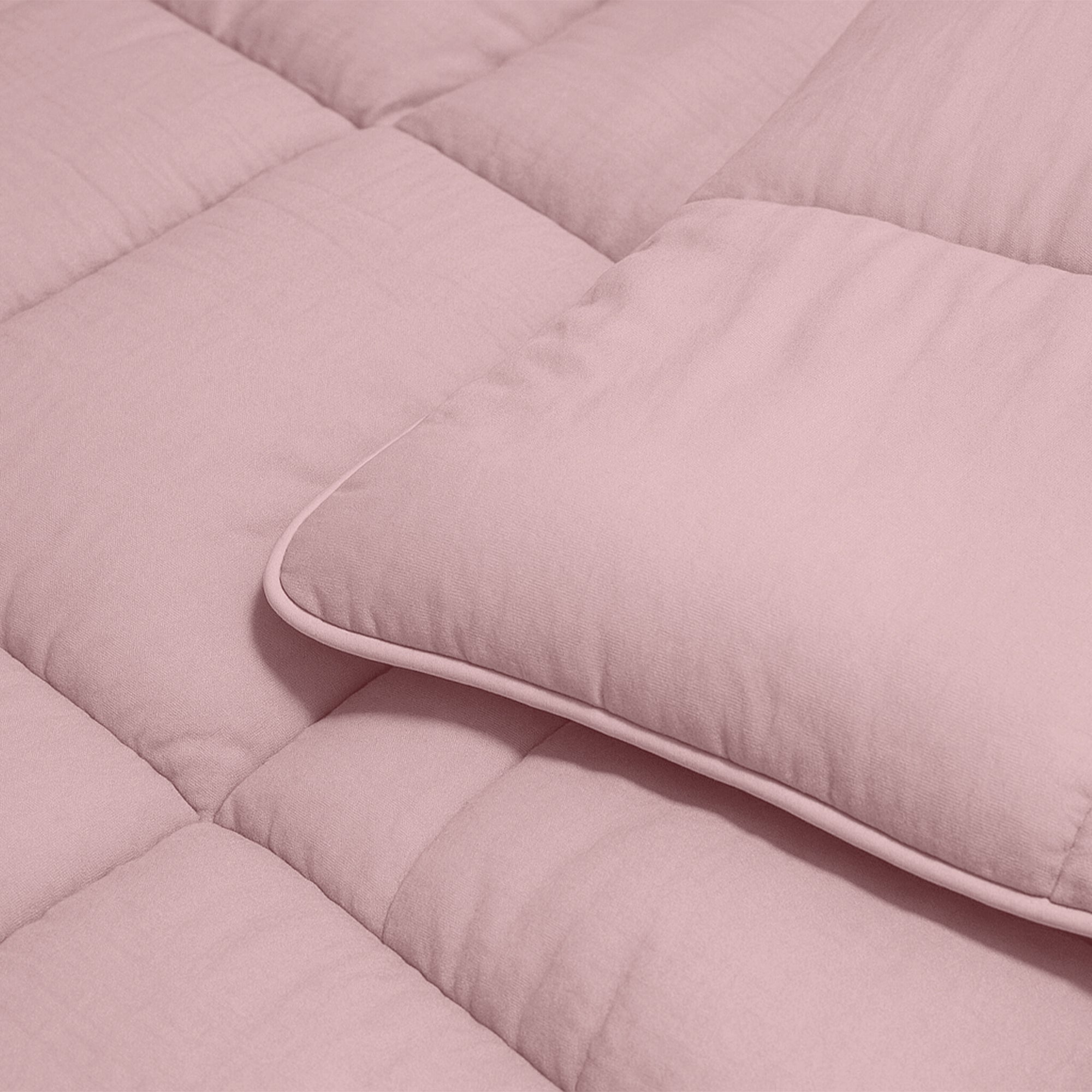 Dekbed Zonder Overtrek Stone Washed Roze