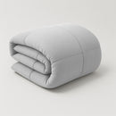 Dekbed Zonder Overtrek Stone Washed Grijs