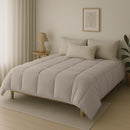 Dekbed Zonder Overtrek Stone Washed Zand