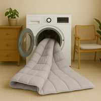 Dekbed Zonder Overtrek Stone Washed Zand