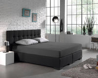 Matras Hoeslaken Dubbel Jersey Antraciet