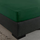 Matras Hoeslaken Jersey Botanisch Groen