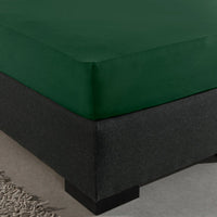Matras Hoeslaken Jersey Botanisch Groen