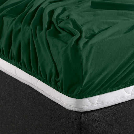 Matras Hoeslaken Jersey Botanisch Groen