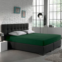 Matras Hoeslaken Jersey Botanisch Groen