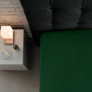 Matras Hoeslaken Jersey Botanisch Groen